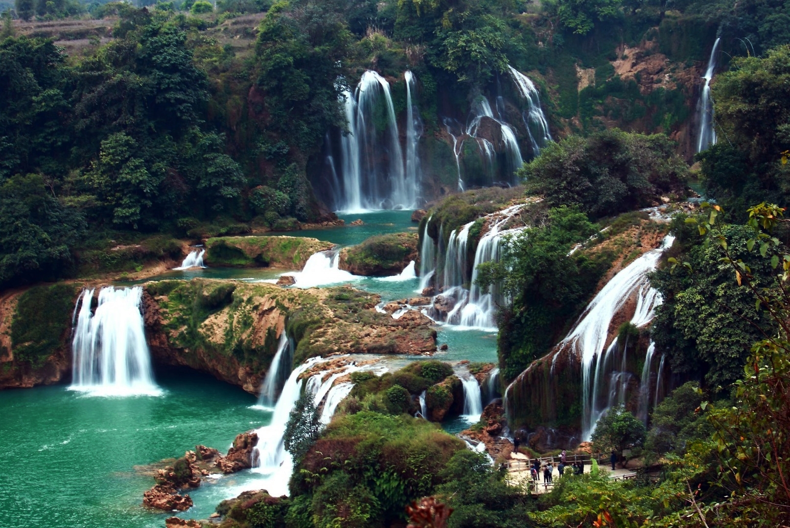 Vietnamese Famous Waterfall