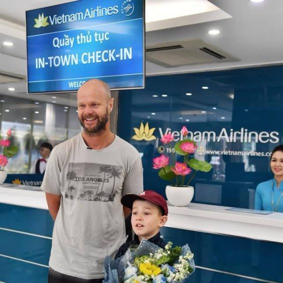 Vietnam Airlines In town check in