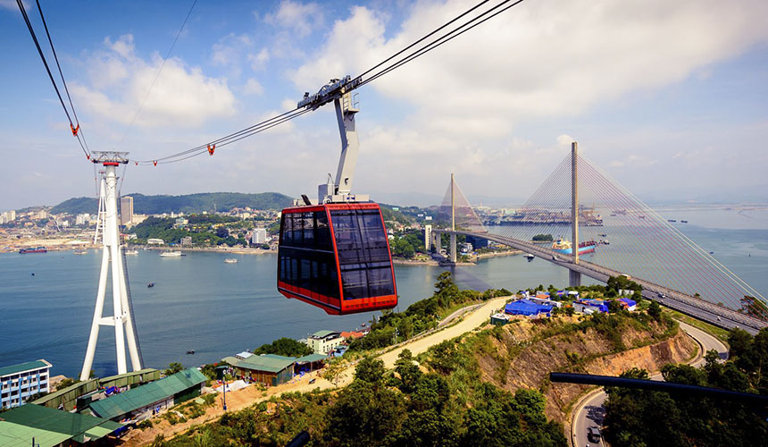 sun world halong cable car K850