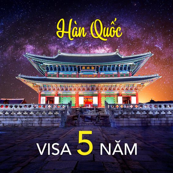 Visa Hàn Quốc 5 năm