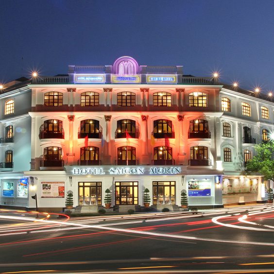 Hotel Saigon Morin Morin by night