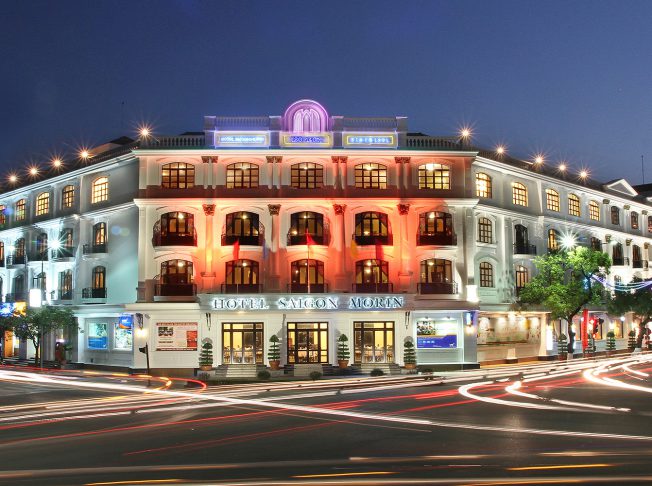 Hotel Saigon Morin Morin by night